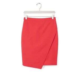 Banana Republic Bi-Stretch Crossover Skirt